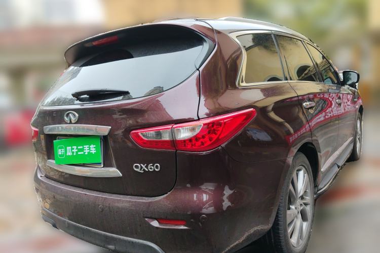 Used Infiniti QX60 2014 2.5 S/C Hybrid All-Wheel-Drive Versatile Edition Rear Right 45 Deg