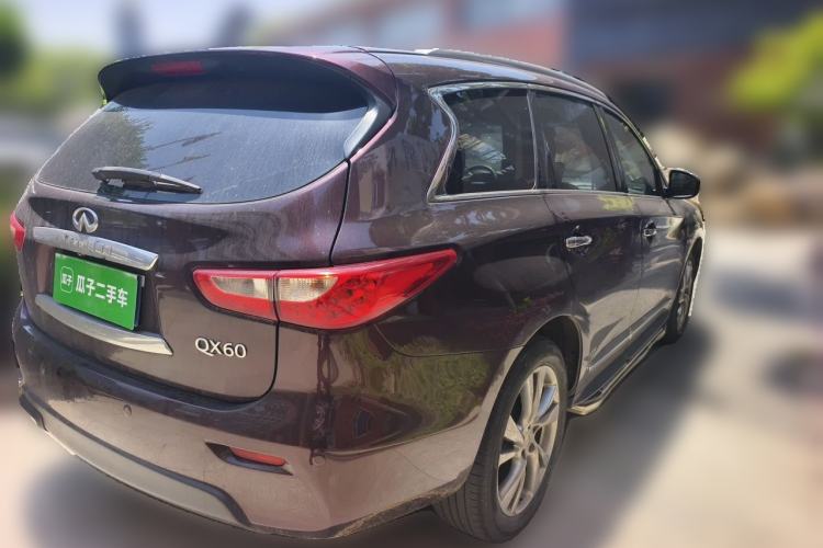 Used Infiniti QX60 2014 3.5L Four-Wheel Drive All-Terrain Version Rear Right 45 Deg