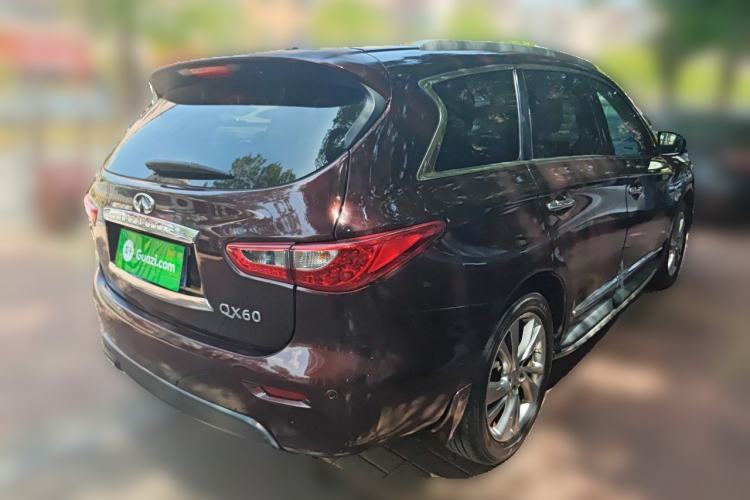 Used Infiniti QX60 2014 3.5L Two-Wheel Drive Excellence Edition Rear Right 45 Deg