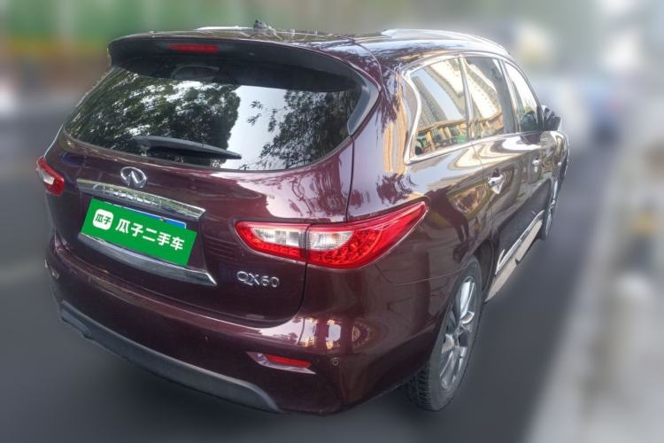 Used Infiniti QX60 2014 2.5 S/C Hybrid Two-Wheel Drive Excellence Edition Rear Right 45 Deg