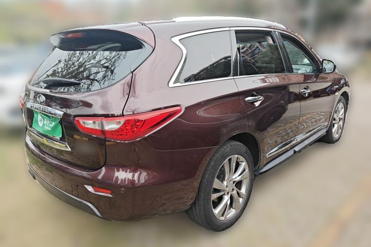 Used Infiniti QX60 2014 2.5 S/C Hybrid Two-Wheel Drive Excellence Edition Rear Right 45 Deg