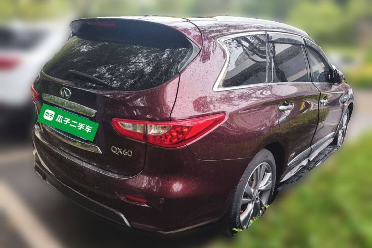Used Infiniti QX60 2014 2.5 S/C Hybrid All-Wheel-Drive Versatile Edition Rear Right 45 Deg