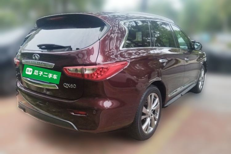 Used Infiniti QX60 2014 3.5L Four-Wheel Drive All-Terrain Version Rear Right 45 Deg