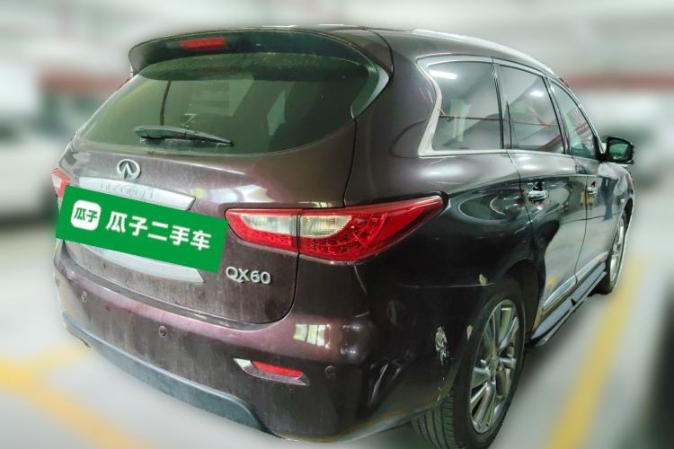 Used Infiniti QX60 2014 3.5L Four-Wheel Drive All-Terrain Version Rear Right 45 Deg