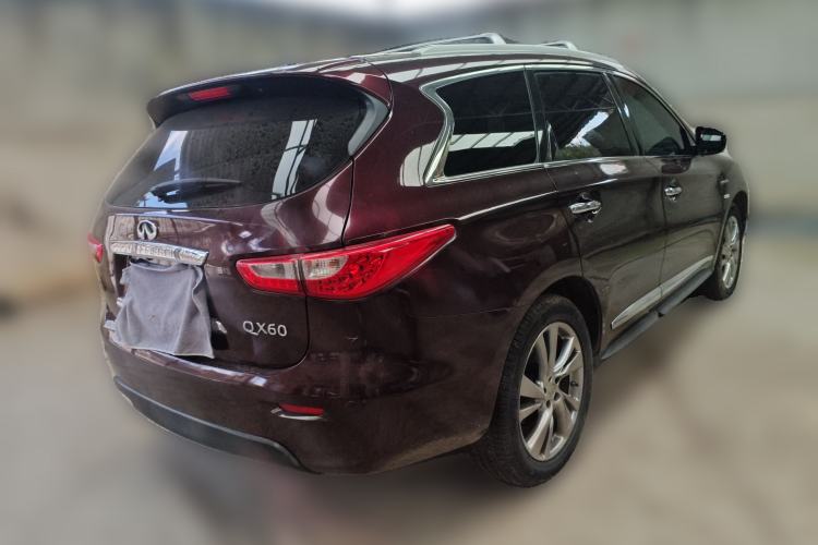 Used Infiniti QX60 2014 2.5 S/C Hybrid Two-Wheel Drive Excellence Edition Rear Right 45 Deg