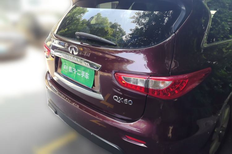 Used Infiniti QX60 2014 3.5L Two-Wheel Drive Excellence Edition Rear
