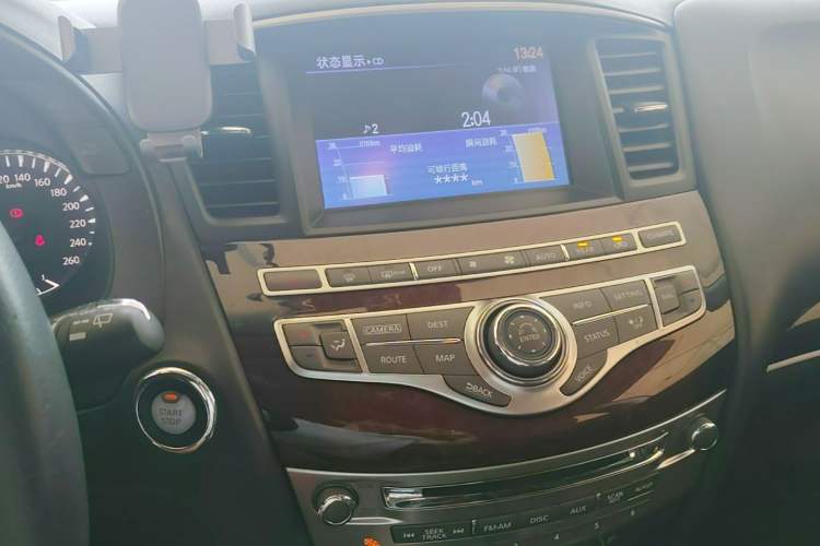 Used Infiniti QX60 2014 2.5 S/C Hybrid All-Wheel-Drive Versatile Edition Audio And AC Panel