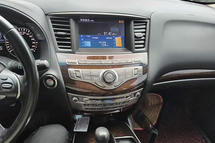 Used Infiniti QX60 2014 3.5L Four-Wheel Drive All-Terrain Version Audio And AC Panel