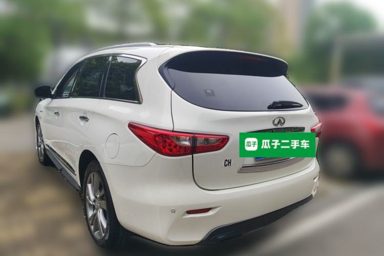 Used Infiniti QX60 2014 2.5 S/C Hybrid Two-Wheel Drive Excellence Edition Rear Left 45 Deg