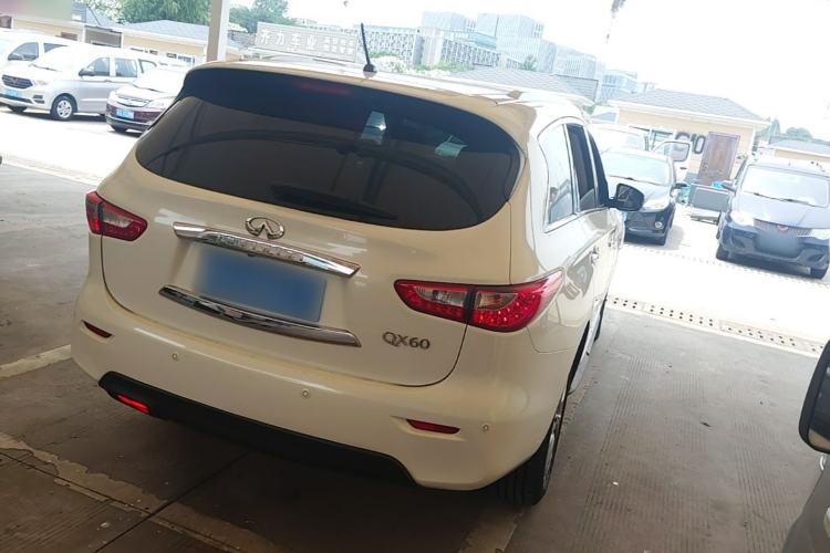 Used Infiniti QX60 2014 2.5 S/C Hybrid All-Wheel-Drive Versatile Edition Rear Right 45 Deg