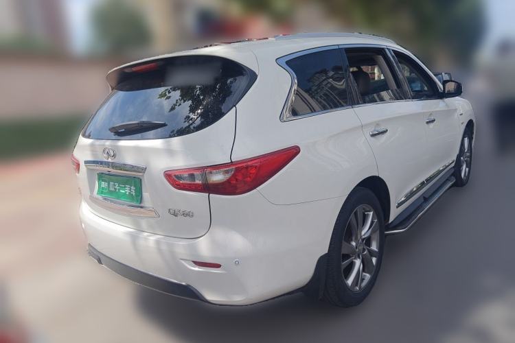 Used Infiniti QX60 2014 3.5L Two-Wheel Drive Excellence Edition Rear Right 45 Deg