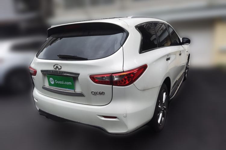 Used Infiniti QX60 2014 2.5 S/C Hybrid Two-Wheel Drive Excellence Edition Rear Right 45 Deg
