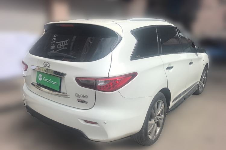 Used Infiniti QX60 2014 3.5L Two-Wheel Drive Excellence Edition Rear Right 45 Deg