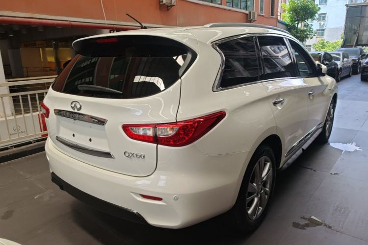 Used Infiniti QX60 2014 2.5 S/C Hybrid Two-Wheel Drive Excellence Edition Rear Right 45 Deg