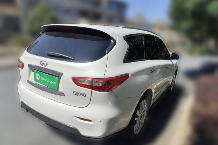 Used Infiniti QX60 2014 2.5 S/C Hybrid Two-Wheel Drive Excellence Edition Rear Right 45 Deg