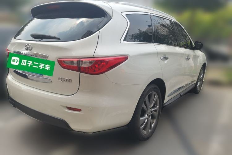 Used Infiniti QX60 2014 2.5 S/C Hybrid Two-Wheel Drive Excellence Edition Rear Right 45 Deg