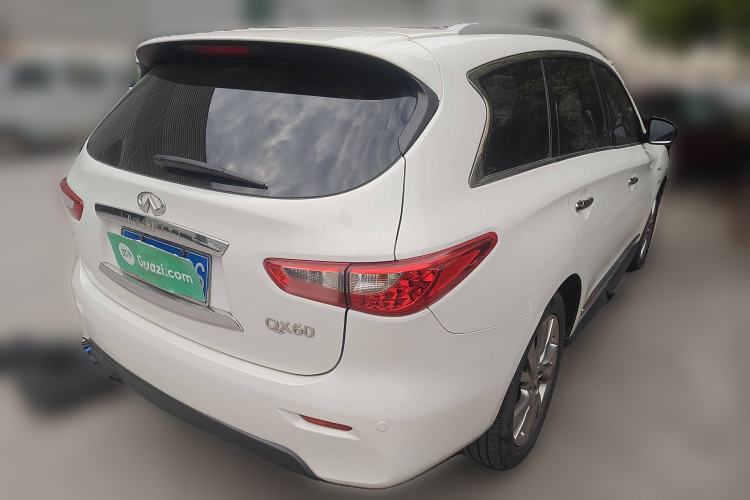 Used Infiniti QX60 2014 2.5 S/C Hybrid Two-Wheel Drive Excellence Edition Rear Right 45 Deg