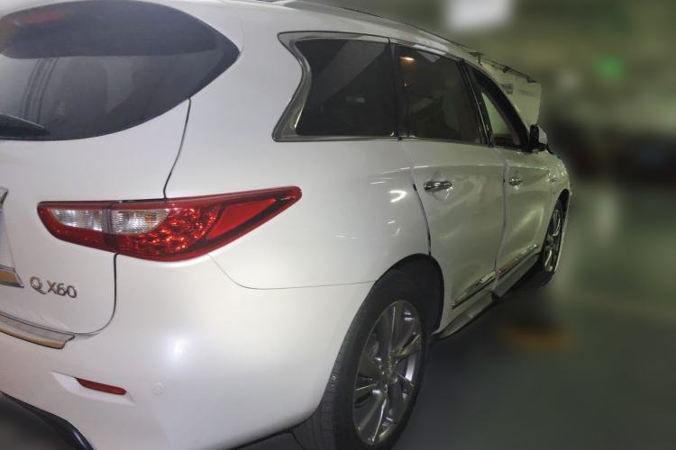 Used Infiniti QX60 2014 2.5 S/C Hybrid Two-Wheel Drive Excellence Edition Rear Right 45 Deg