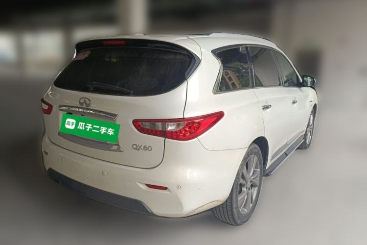 Used Infiniti QX60 2014 2.5 S/C Hybrid All-Wheel-Drive Versatile Edition Rear Right 45 Deg