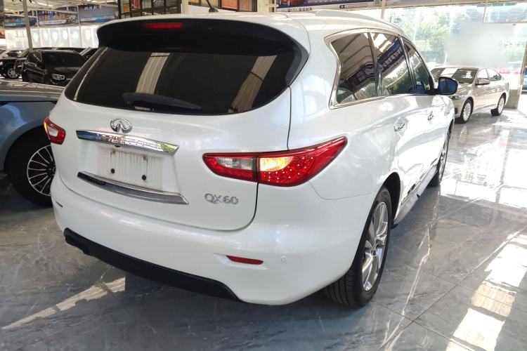 Used Infiniti QX60 2014 2.5 S/C Hybrid Two-Wheel Drive Excellence Edition Rear Right 45 Deg
