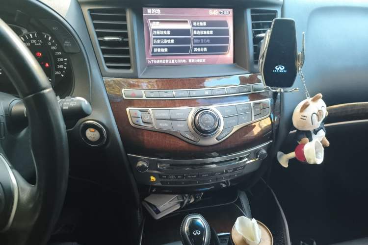 Used Infiniti QX60 2016 2.5 S/C Hybrid Four-Wheel Drive All-Terrain Version China V Emission Standard Audio And AC Panel