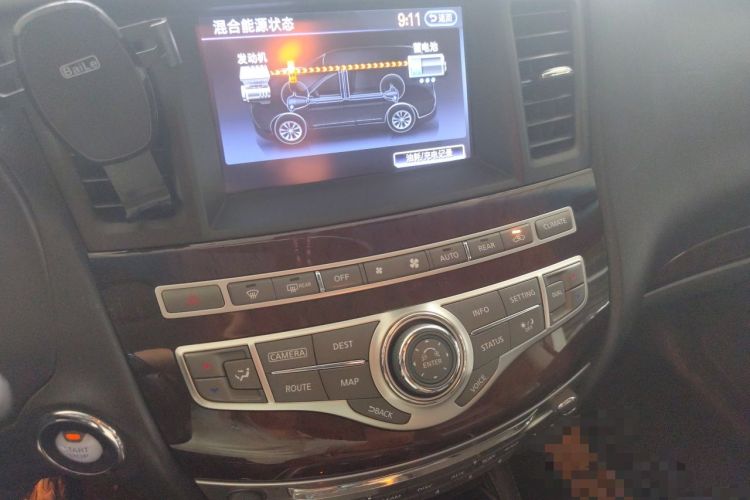 Used Infiniti QX60 2016 2.5 S/C Hybrid Two-Wheel-Drive Excellence Edition China V Standard Audio And AC Panel