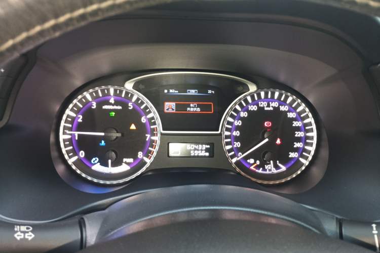 Used Infiniti QX60 2016 2.5 S/C Hybrid Two-Wheel-Drive Excellence Edition China V Standard Instrument Cluster