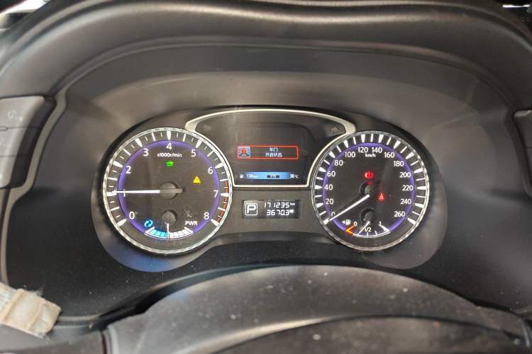Used Infiniti QX60 2016 2.5 S/C Hybrid Four-Wheel Drive All-Terrain Version China V Emission Standard Instrument Cluster