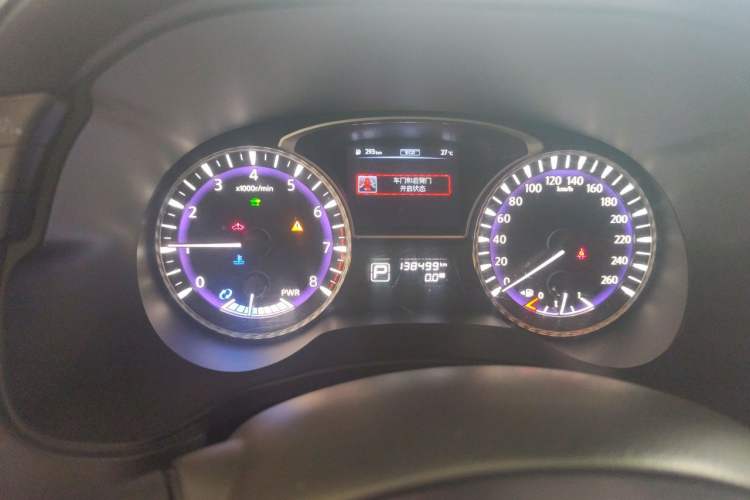 Used Infiniti QX60 2016 2.5 S/C Hybrid Two-Wheel-Drive Excellence Edition China V Standard Instrument Cluster