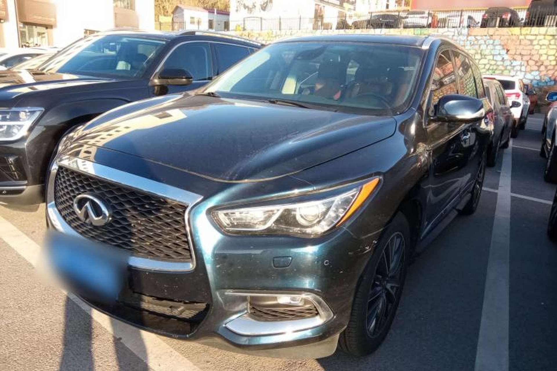 Used Infiniti QX60 2016 2.5 S/C Hybrid Four-Wheel Drive All-Terrain Version China V Emission Standard Front Left 45 Deg