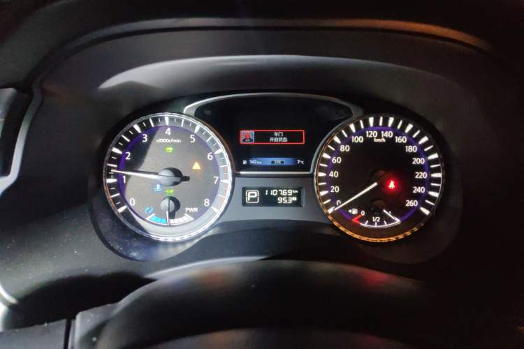 Used Infiniti QX60 2016 2.5 S/C Hybrid Four-Wheel Drive All-Terrain Version China V Emission Standard Instrument Cluster