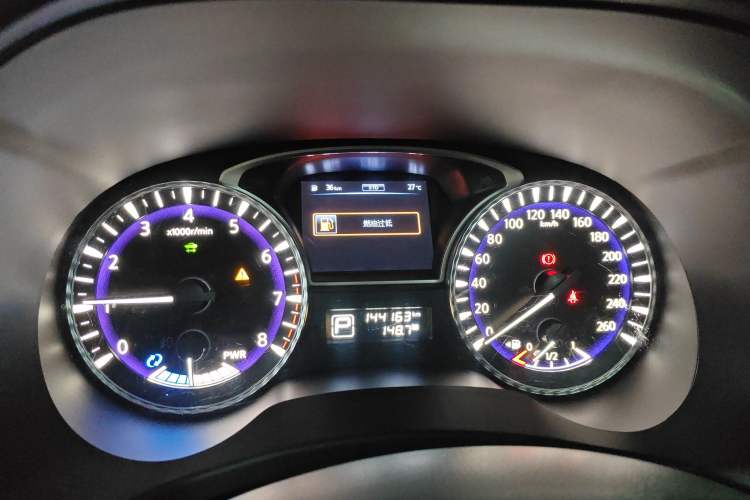 Used Infiniti QX60 2016 2.5 S/C Hybrid Two-Wheel-Drive Excellence Edition China V Standard Instrument Cluster