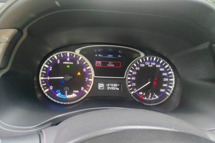 Used Infiniti QX60 2016 2.5 S/C Hybrid Two-Wheel-Drive Excellence Edition China V Standard Instrument Cluster