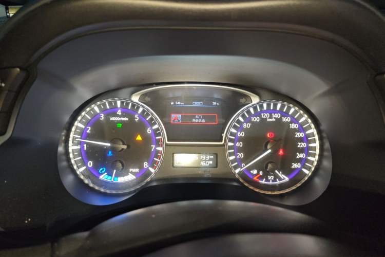 Used Infiniti QX60 2016 2.5 S/C Hybrid Two-Wheel-Drive Excellence Edition China V Standard Instrument Cluster
