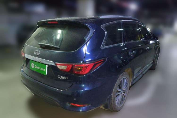 Used Infiniti QX60 2016 2.5 S/C Hybrid Four-Wheel Drive All-Terrain Version China V Emission Standard Rear Right 45 Deg