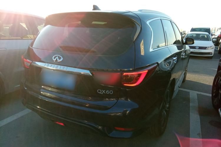 Used Infiniti QX60 2016 2.5 S/C Hybrid Four-Wheel Drive All-Terrain Version China V Emission Standard Rear Right 45 Deg