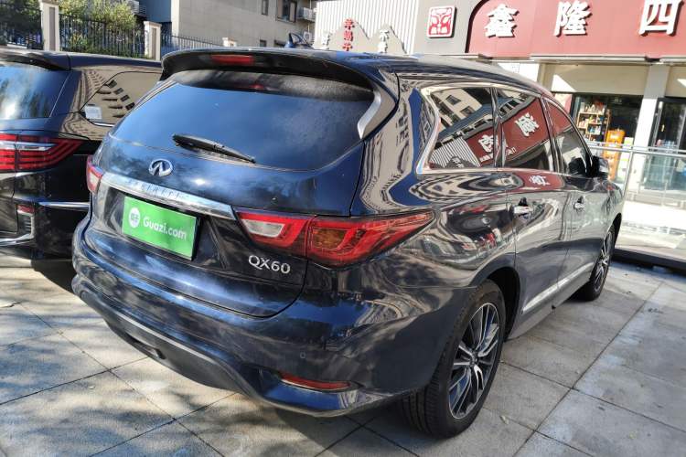 Used Infiniti QX60 2016 2.5 S/C Hybrid Two-Wheel-Drive Excellence Edition China V Standard Rear Right 45 Deg