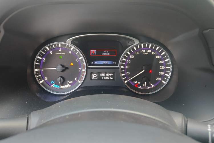 Used Infiniti QX60 2016 2.5 S/C Hybrid Four-Wheel Drive All-Terrain Version China V Emission Standard Instrument Cluster