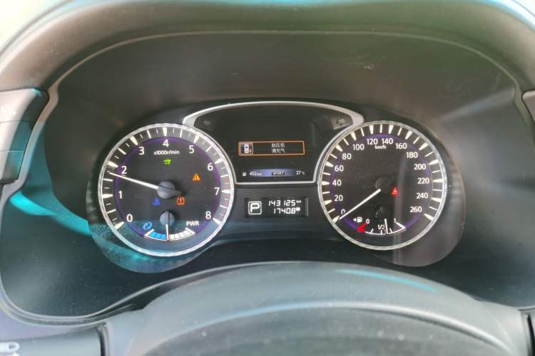 Used Infiniti QX60 2016 2.5 S/C Hybrid Four-Wheel Drive All-Terrain Version China V Emission Standard Instrument Cluster