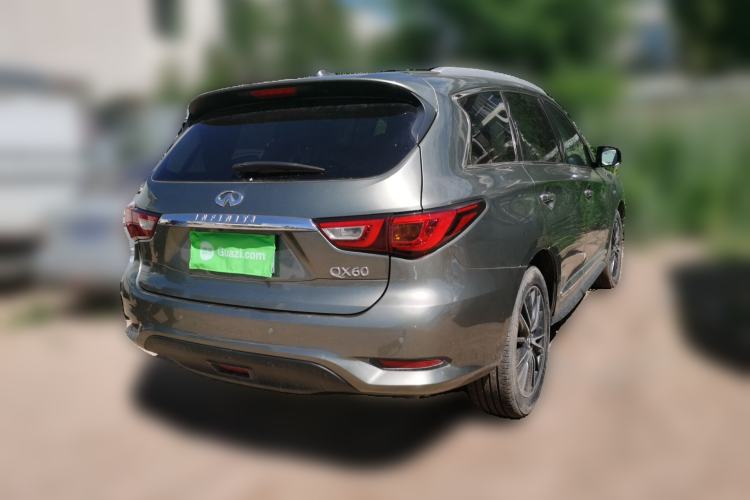 Used Infiniti QX60 2016 2.5 S/C Hybrid Four-Wheel Drive All-Terrain Version China V Emission Standard Rear Right 45 Deg