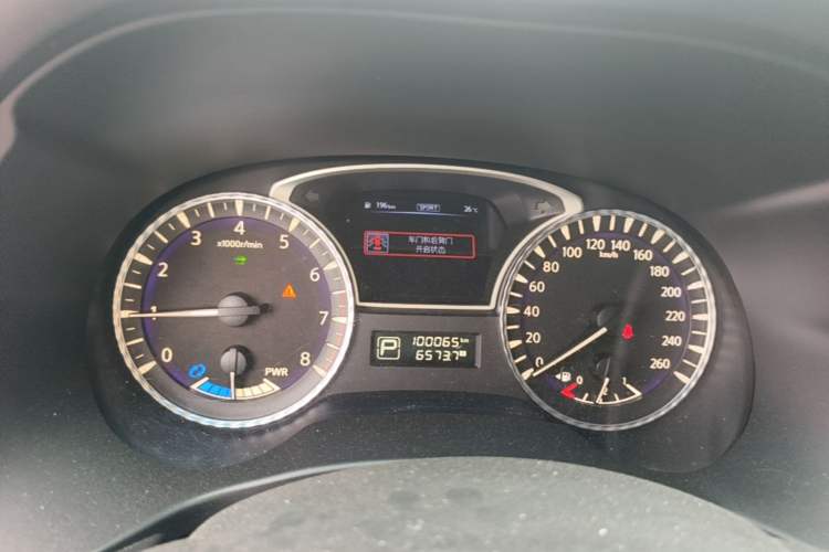 Used Infiniti QX60 2016 2.5 S/C Hybrid Two-Wheel-Drive Excellence Edition China V Standard Instrument Cluster