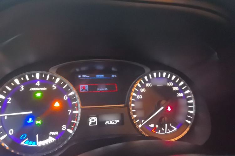 Used Infiniti QX60 2016 2.5 S/C Hybrid Two-Wheel-Drive Excellence Edition China V Standard Instrument Cluster