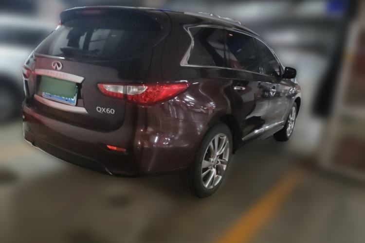 Used Infiniti QX60 2016 2.5 S/C Hybrid Two-Wheel-Drive Excellence Edition China V Standard Rear Right 45 Deg