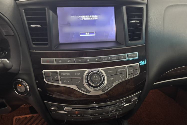 Used Infiniti QX60 2016 2.5 S/C Hybrid Two-Wheel-Drive Excellence Edition China V Standard Audio And AC Panel