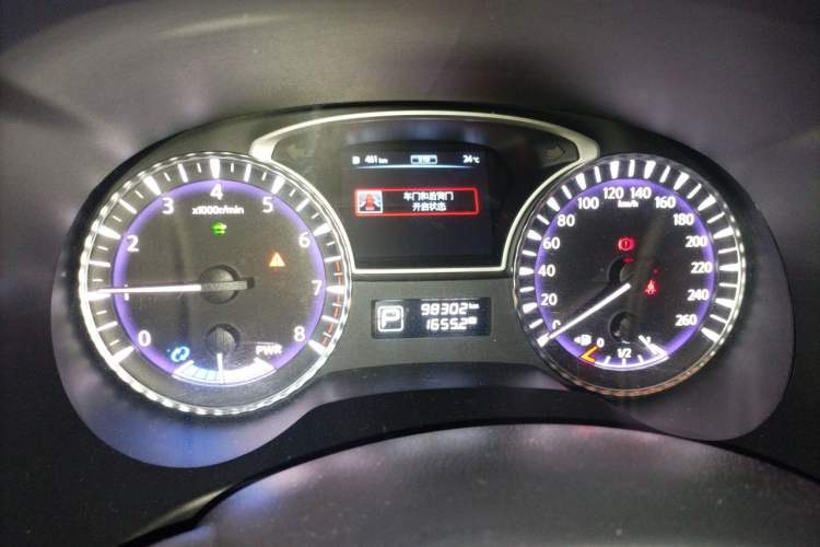 Used Infiniti QX60 2016 2.5 S/C Hybrid Two-Wheel-Drive Excellence Edition China V Standard Instrument Cluster