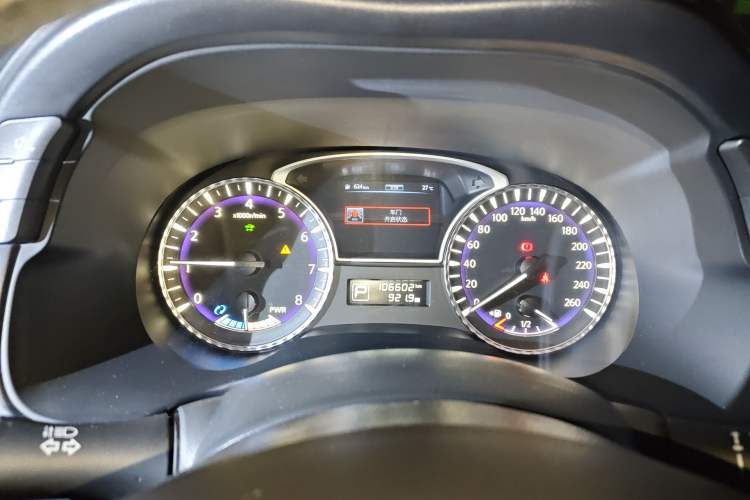 Used Infiniti QX60 2016 2.5 S/C Hybrid Two-Wheel-Drive Excellence Edition China V Standard Instrument Cluster