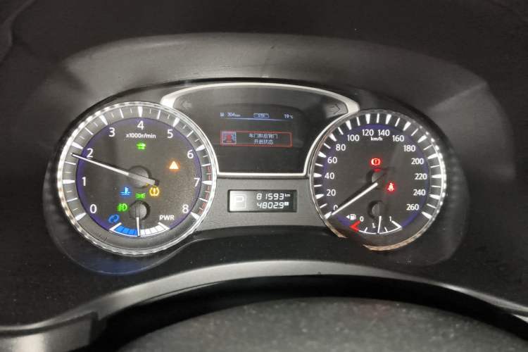 Used Infiniti QX60 2016 2.5 S/C Hybrid Two-Wheel-Drive Excellence Edition China V Standard Instrument Cluster