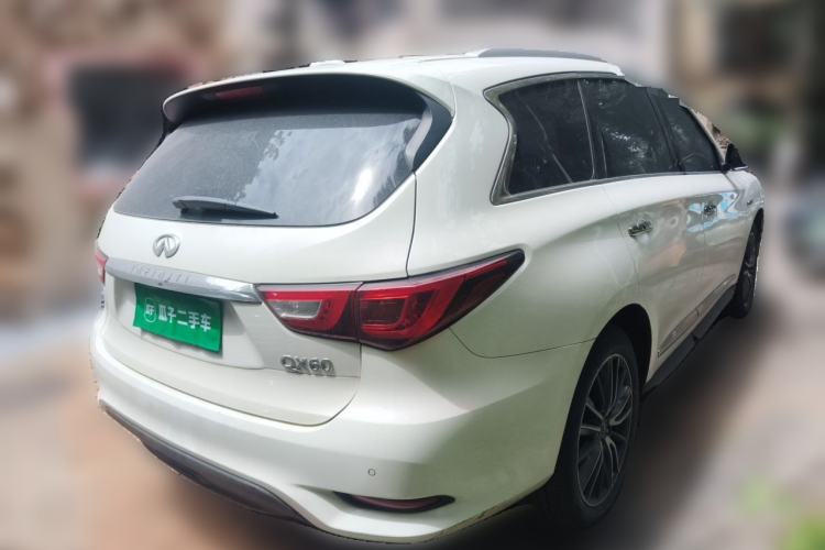 Used Infiniti QX60 2016 2.5 S/C Hybrid Two-Wheel-Drive Excellence Edition China V Standard Rear Right 45 Deg