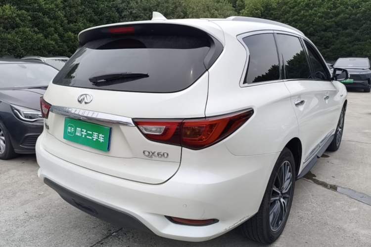 Used Infiniti QX60 2016 2.5 S/C Hybrid Two-Wheel-Drive Excellence Edition China V Standard Rear Right 45 Deg