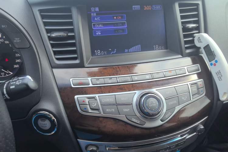 Used Infiniti QX60 2018 2.5 S/C Hybrid Four-Wheel Drive All-Terrain Version China VI Standard Audio And AC Panel